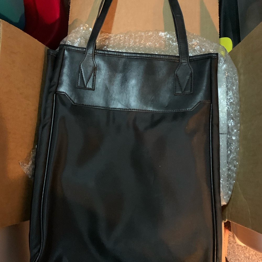Versace perfume black tote